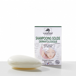 Shampooing solide dermatologique Naturado - 75 gr