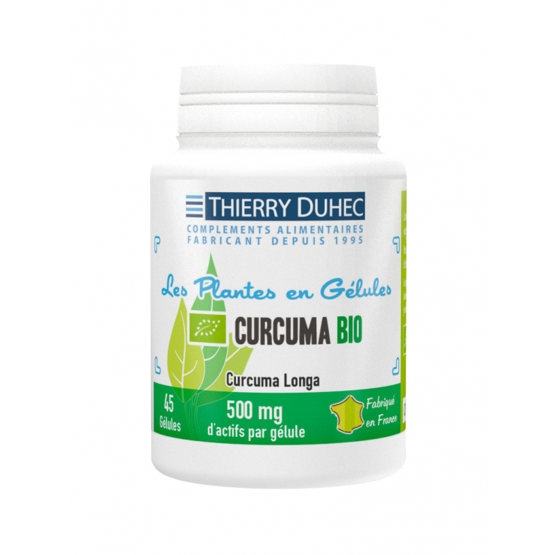 Curcuma BIO 500 mg - Thierry Duhec