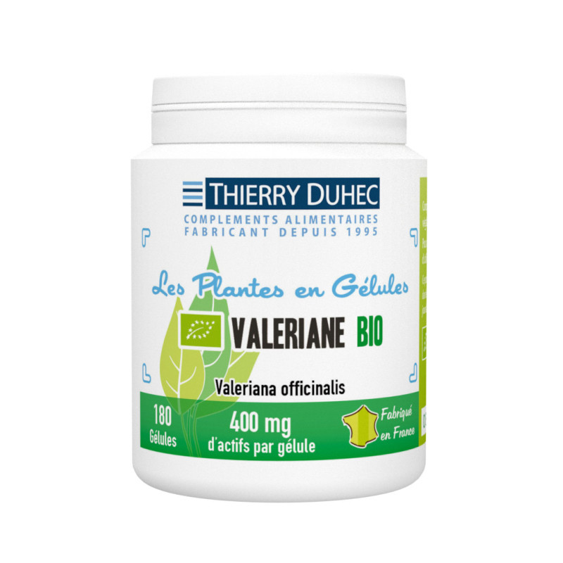 Valériane BIO En Gélules - 200 Gélules Dosées à 250 Mg De Racine Pure - France Herboristerie