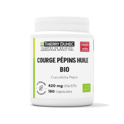 Courge huile pépins BIO 420 mg