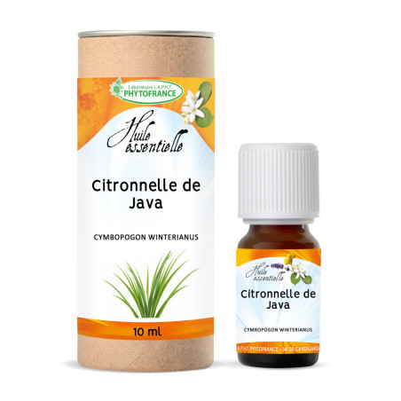 Citronnelle BIO huile essentielle 10 mL