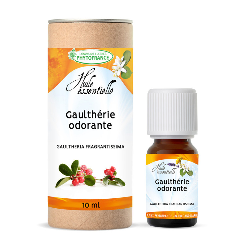 Gaulthérie Odorante Huile essentielle 10 mL