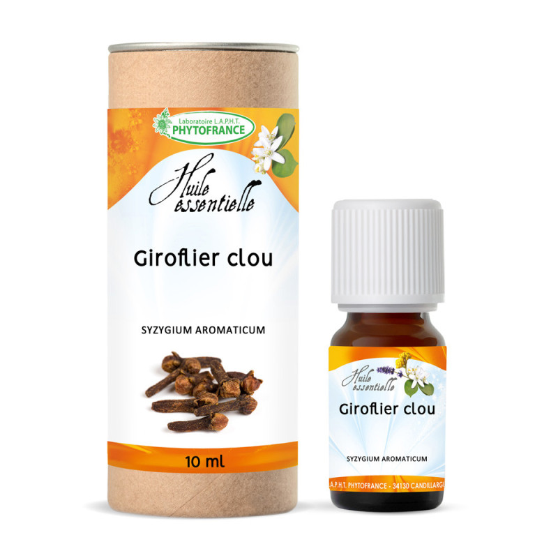 Giroflier clou BIO huile essentielle 10 mL