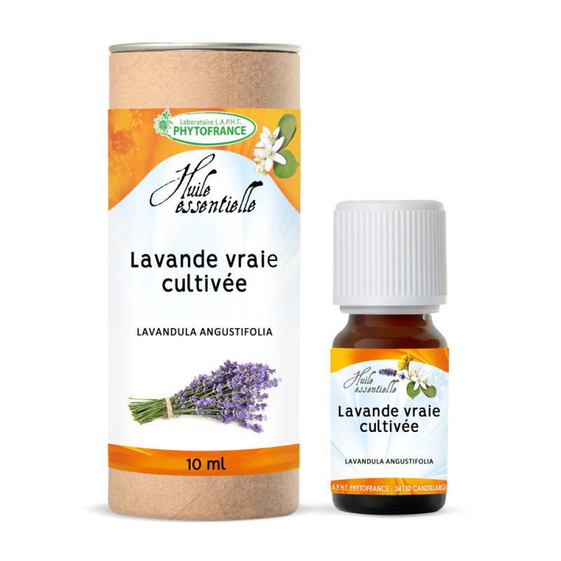 Lavande vraie BIO huile essentielle 10 mL