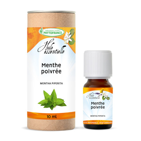 Menthe Poivrée BIO huile essentielle 10 mL