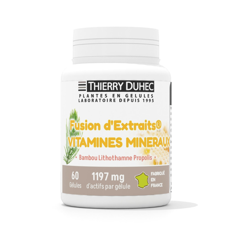 Fusion d'Extraits® Reminéralisant / Vitamines et Minéraux